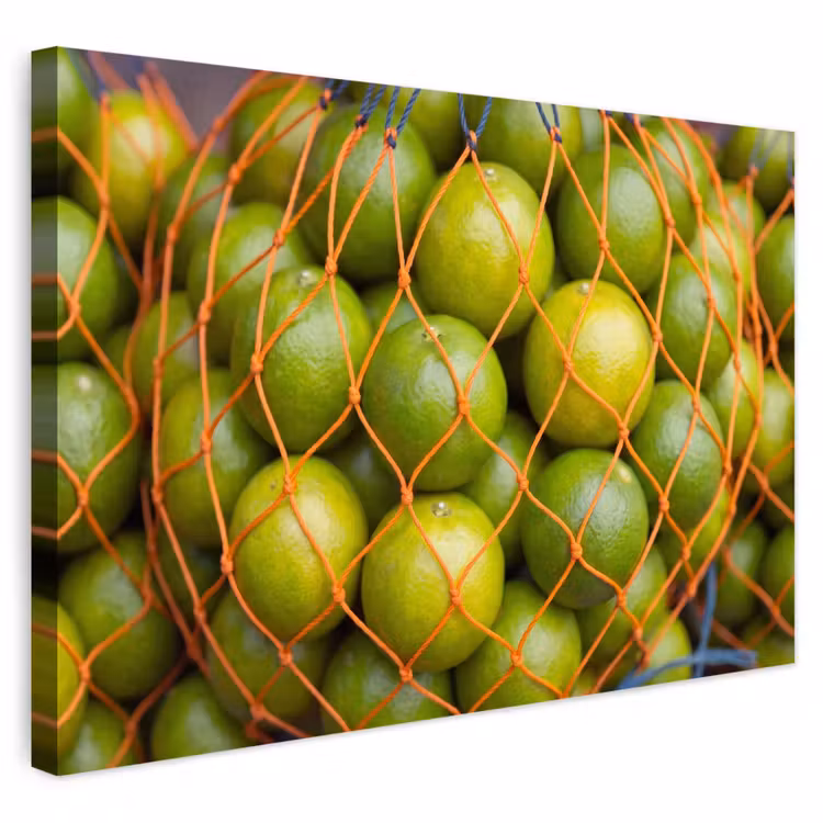 Buiten canvas - Eten - Net - Groen - Markt — 1