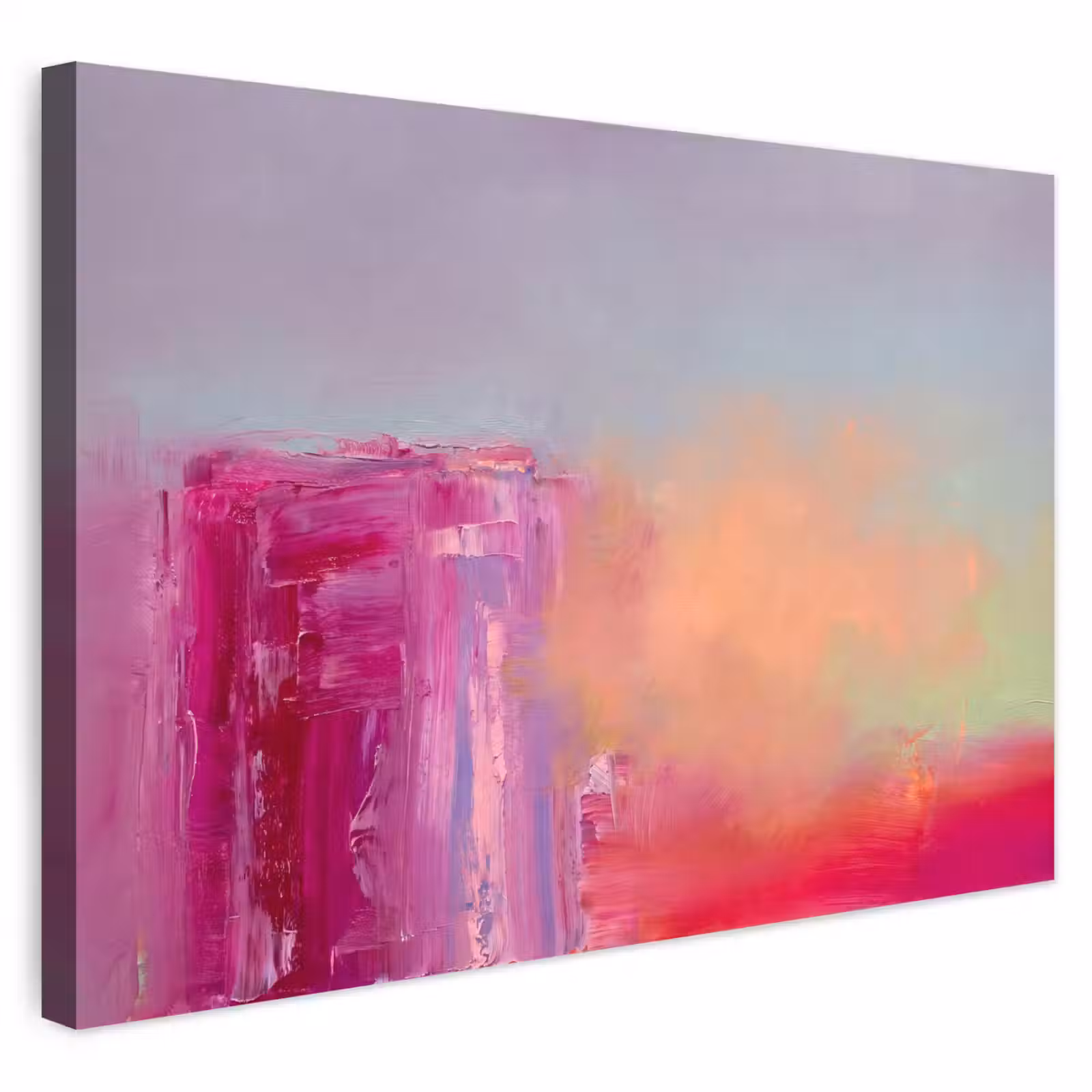 Buiten canvas - Abstract - Kleuren - Modern - Roze — 1