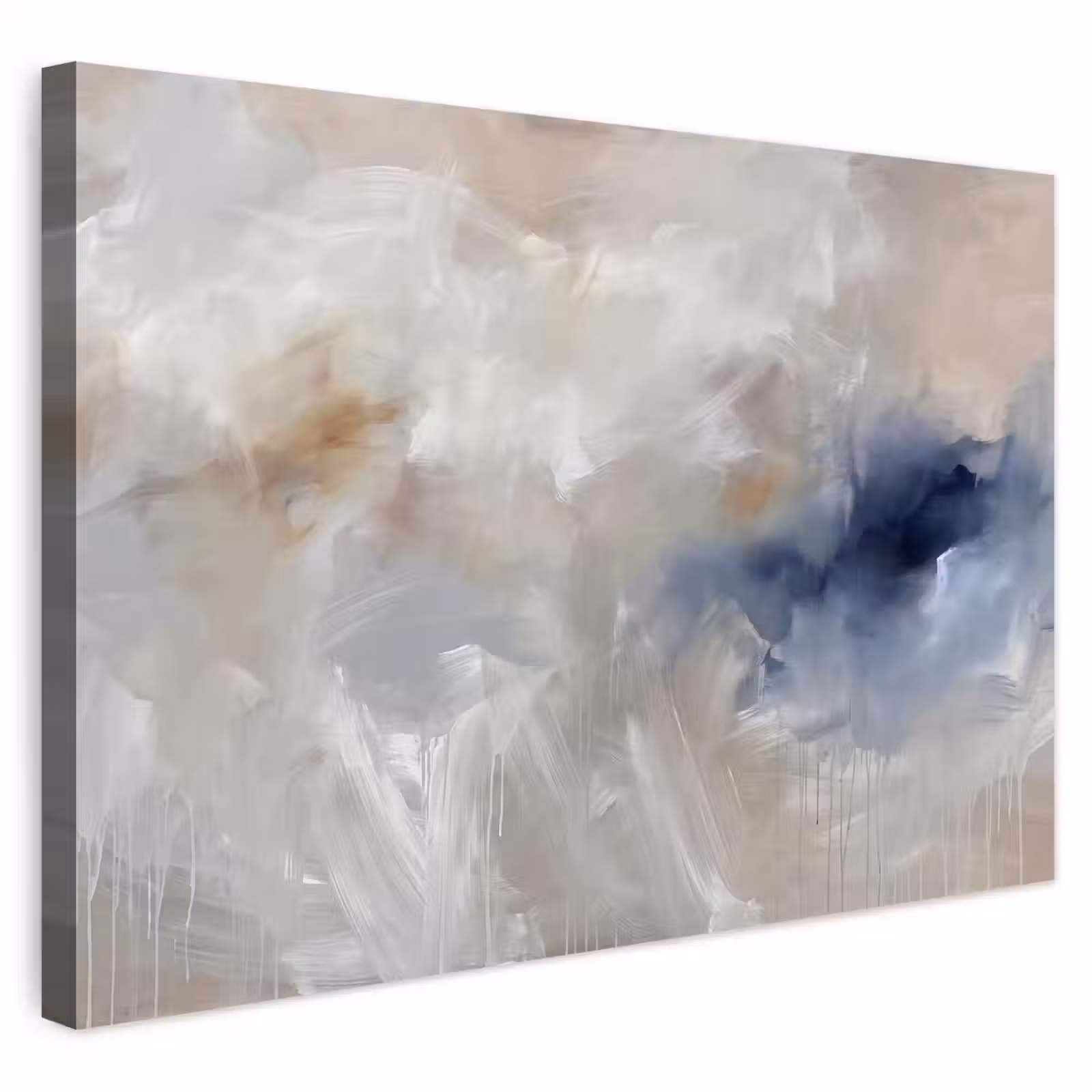 Buiten canvas - Abstract - Wolken - Sfeer - Modern - Beige — 1