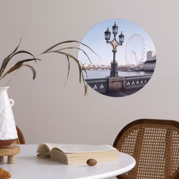 Behangcirkel - Reuzenrad - Londen - Stad - Architectuur - Brug — 4