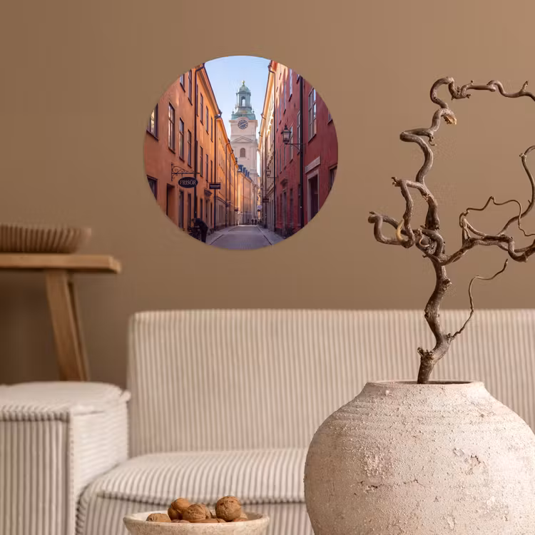 Behangcirkel - Straat - Klokkentoren - Stad - Architectuur - Historisch — 2