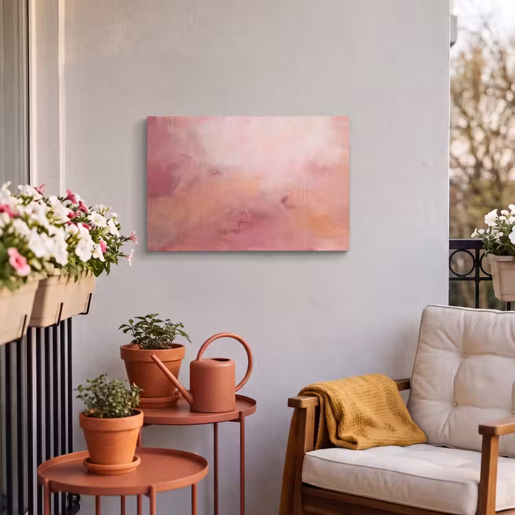 Buiten canvas - Kunst - Vloeiend - Pastel - Abstract — 3