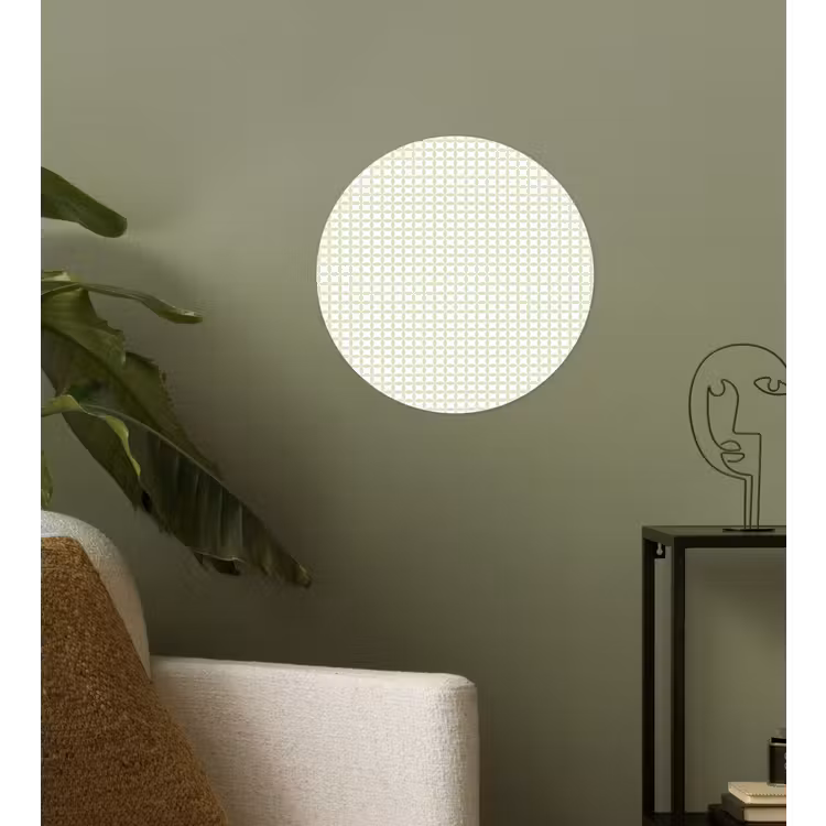 Behangcirkel - Saliegroen - Geometrisch - Cirkels - Patroon — 3
