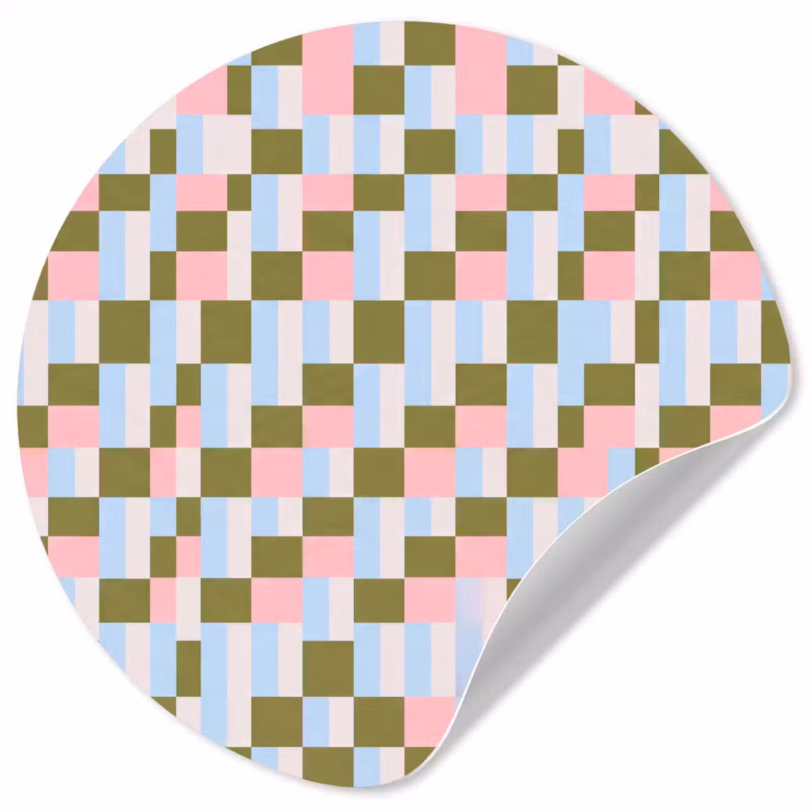 Behangcirkel - Patroon - Geometrisch - Abstract - Kleurrijk - Modern — 1