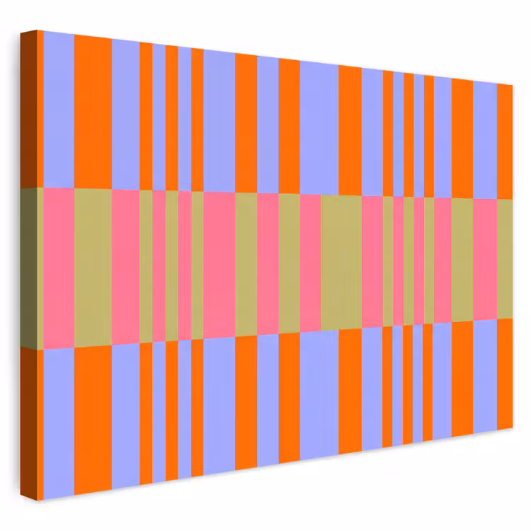 Buiten canvas - Abstract - Patroon - Geometrisch - Kleurrijk - Modern — 1