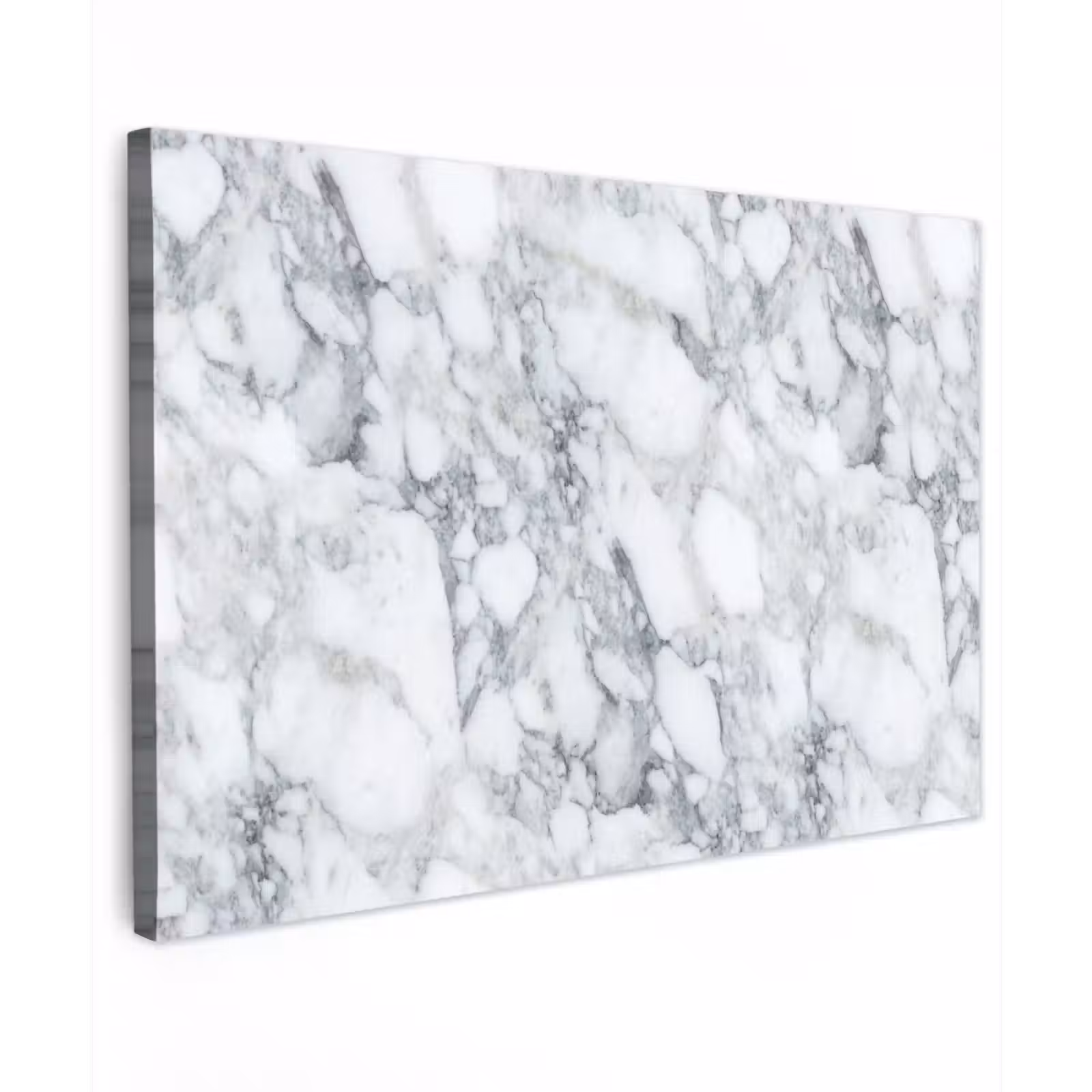Buiten canvas - Mozaïek - Marmer - Wit - Onregelmatig — 1