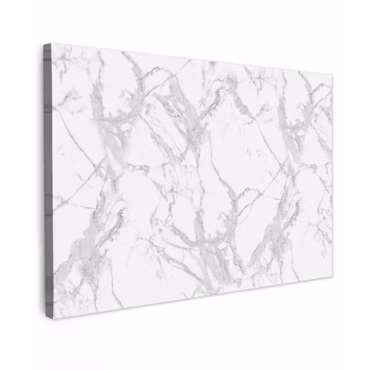 Buiten canvas - Marmer - Zuiver - Grijs - Aders — 1