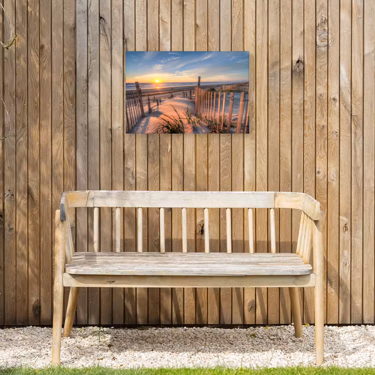 Buiten canvas - Strand - Zee - Duin - Zonsondergang - Landschap — 3