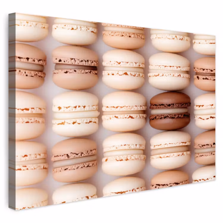 Buiten canvas - Macarons - Beige - Bruin — 1