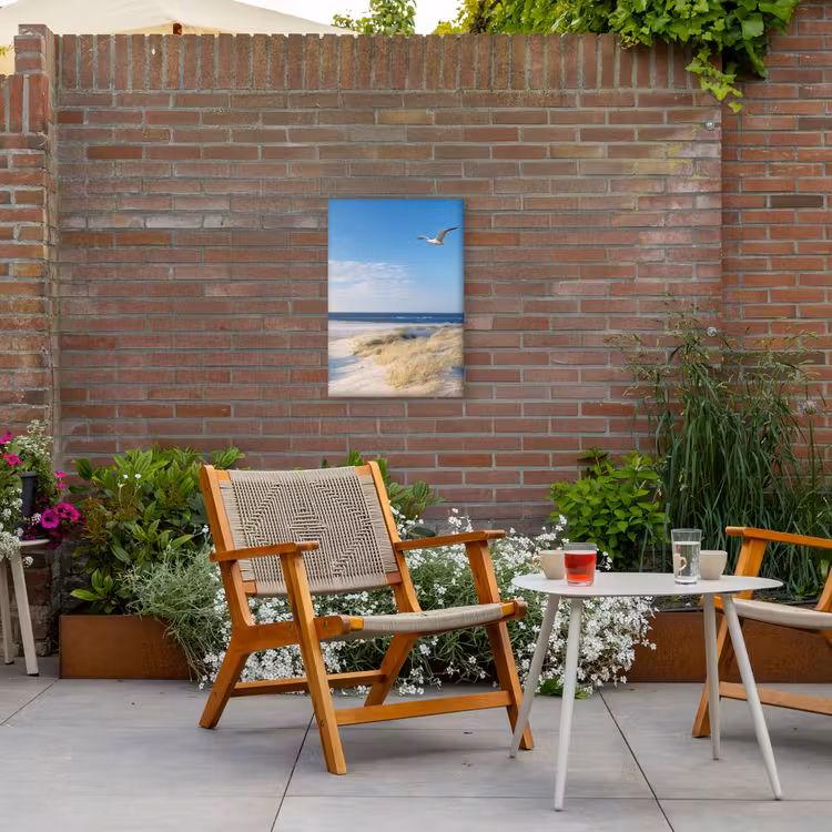Buiten canvas - Mooie Strandvlucht — 2