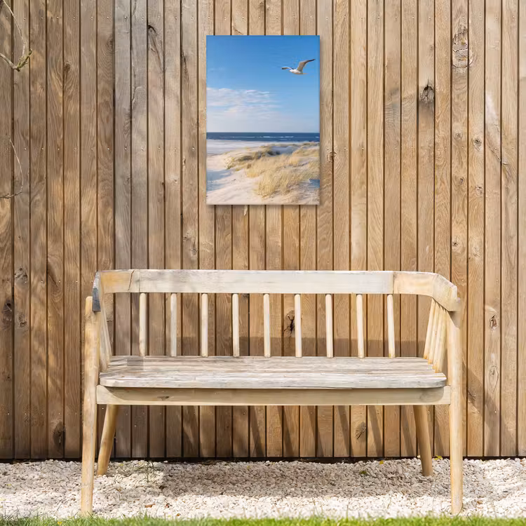 Buiten canvas - Mooie Strandvlucht — 3