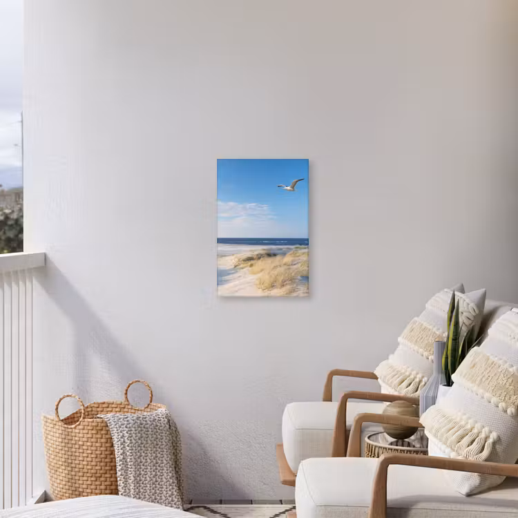 Buiten canvas - Mooie Strandvlucht — 4