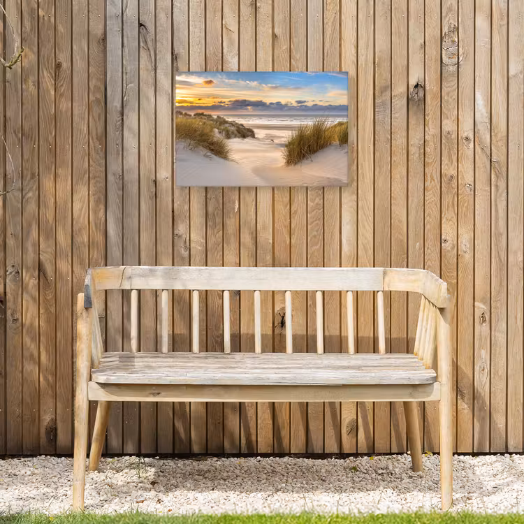 Buiten canvas - Strand - Duin - Gras - Zonsondergang - Zee — 3