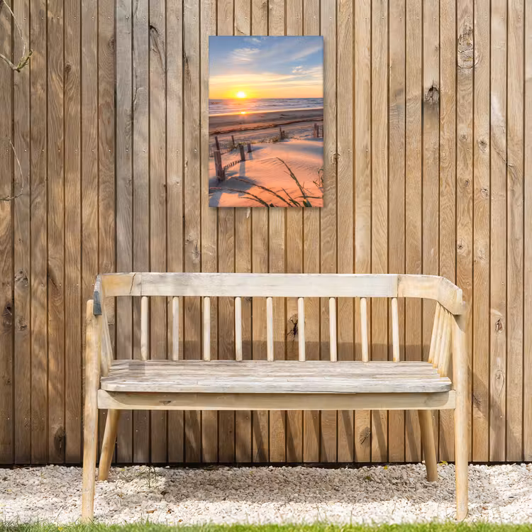 Buiten canvas - Zandpad bij Zonsondergang — 3