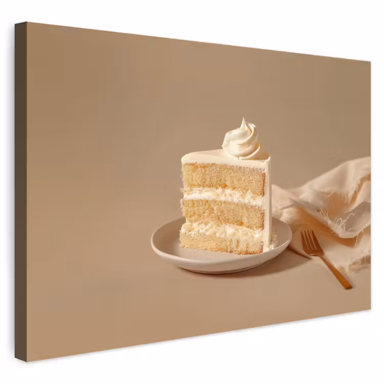 Buiten canvas - Vanilletaart - Cake - Romig — 1