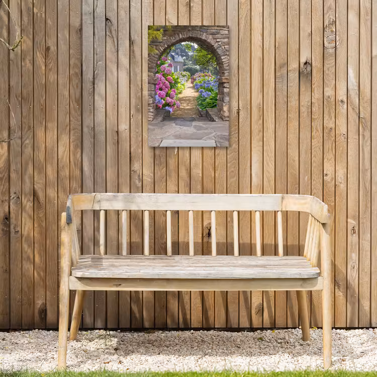 Buiten canvas - Verstopte tuin — 3