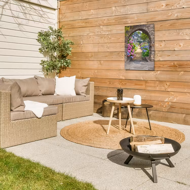 Buiten canvas - Verstopte tuin — 5