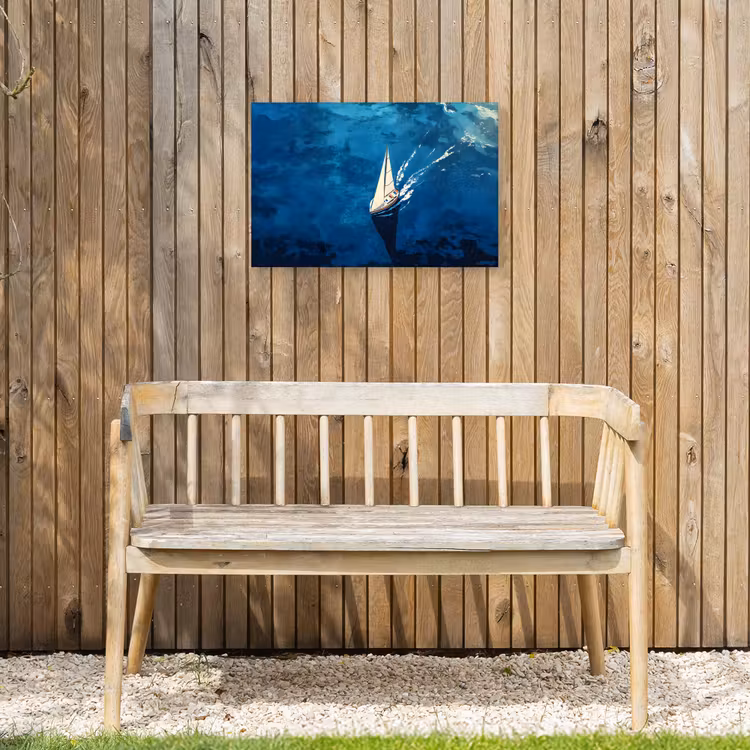 Buiten canvas - Zeilboot - Water - Abstract - Schaduw — 3