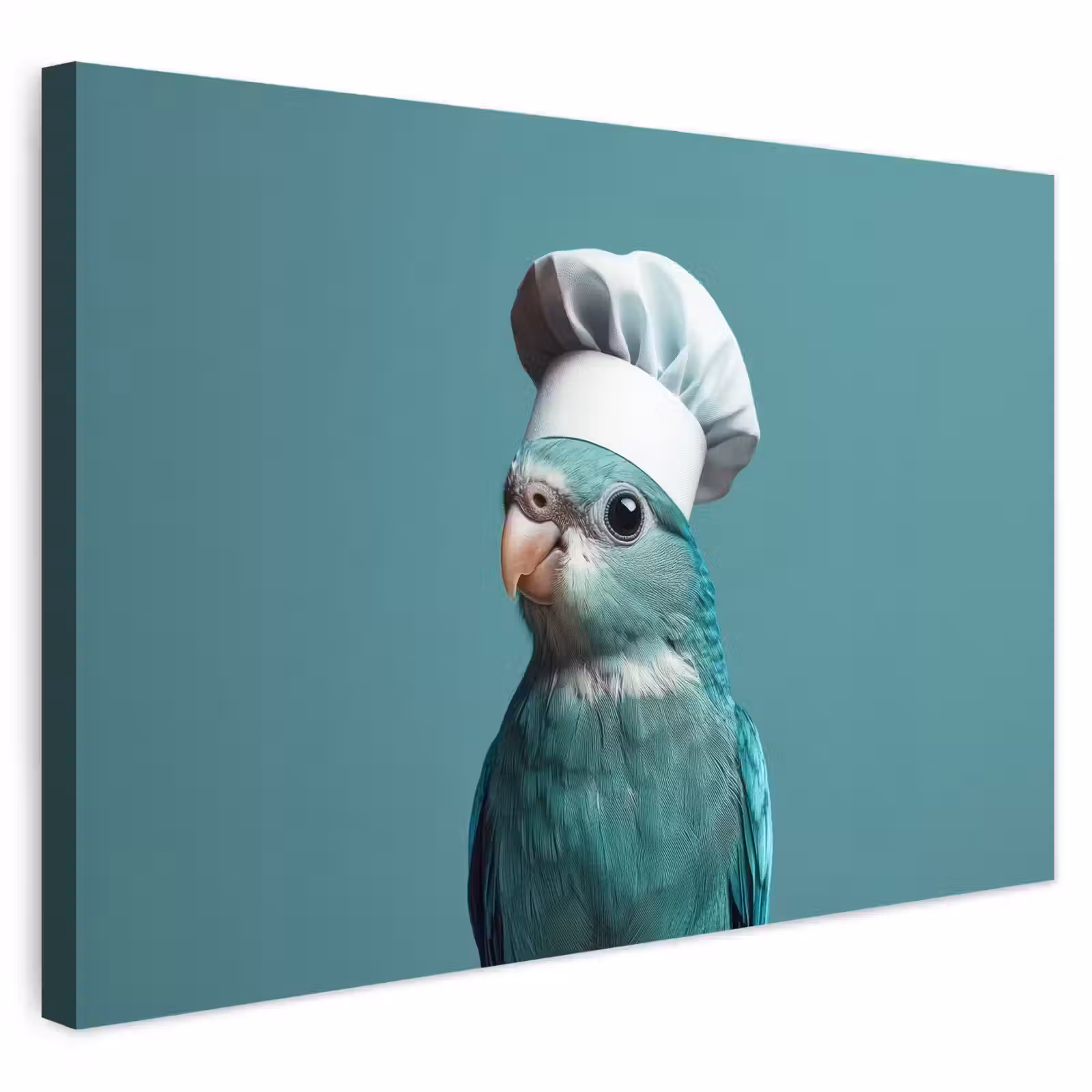 Buiten canvas - Parkiet - Vogel - Koksmuts - Cute — 1