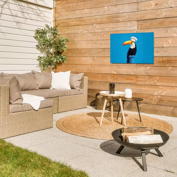 Buiten canvas - Tucan - Sokkel - Vogel - Koksmuts — 5