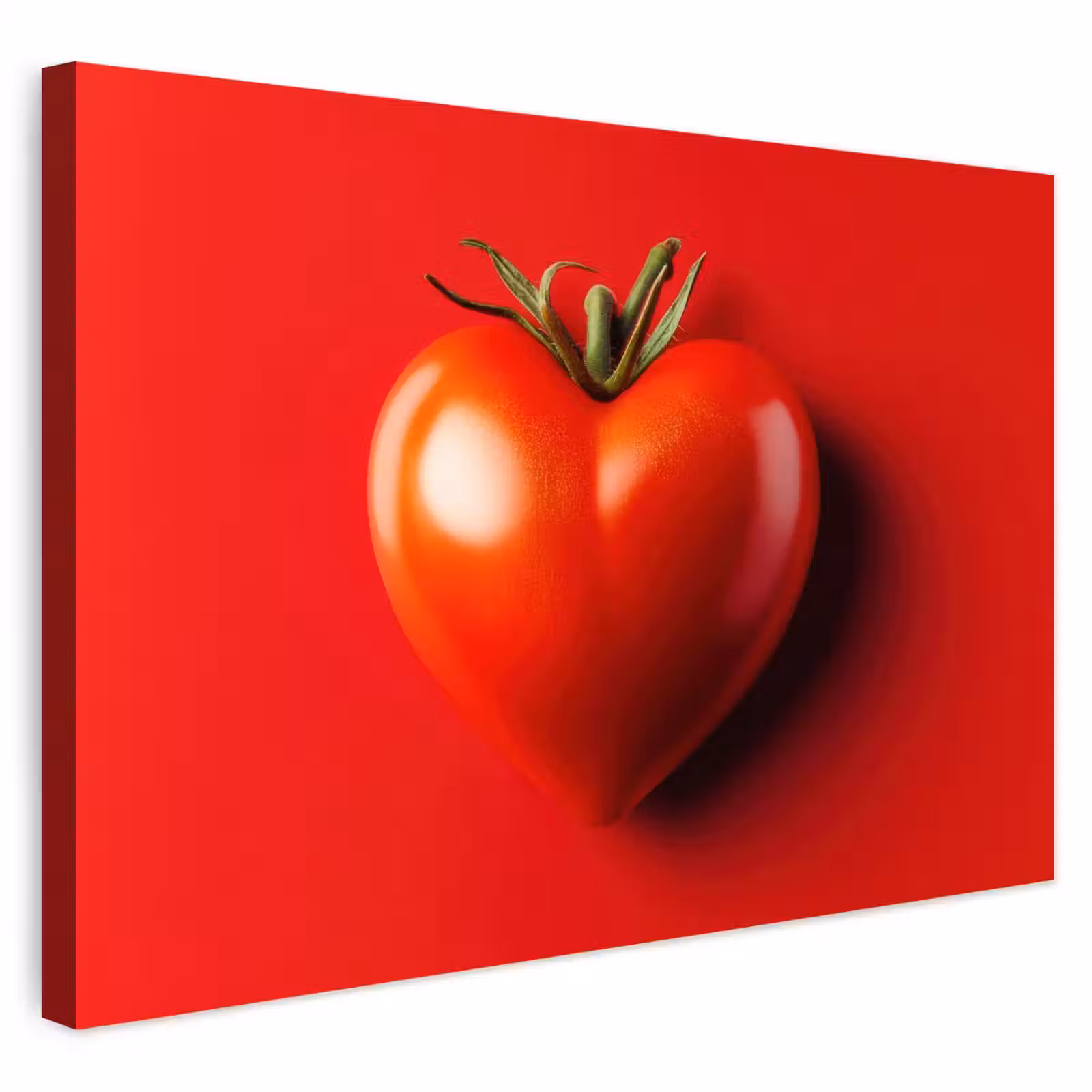 Buiten canvas - Tomaat - Rood - Hart — 1