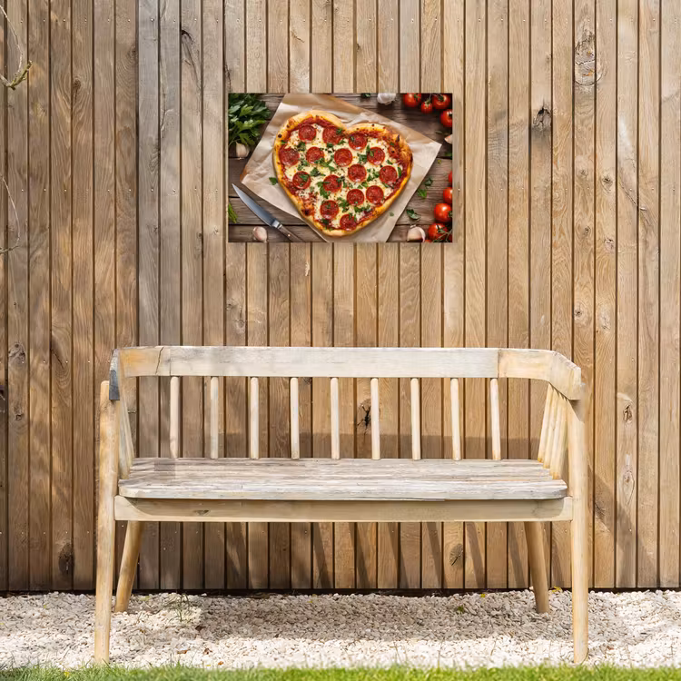Buiten canvas - Pizza - Hart - Pepperoni - Tomaat — 3