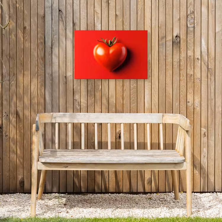 Buiten canvas - Tomaat - Rood - Hart — 3