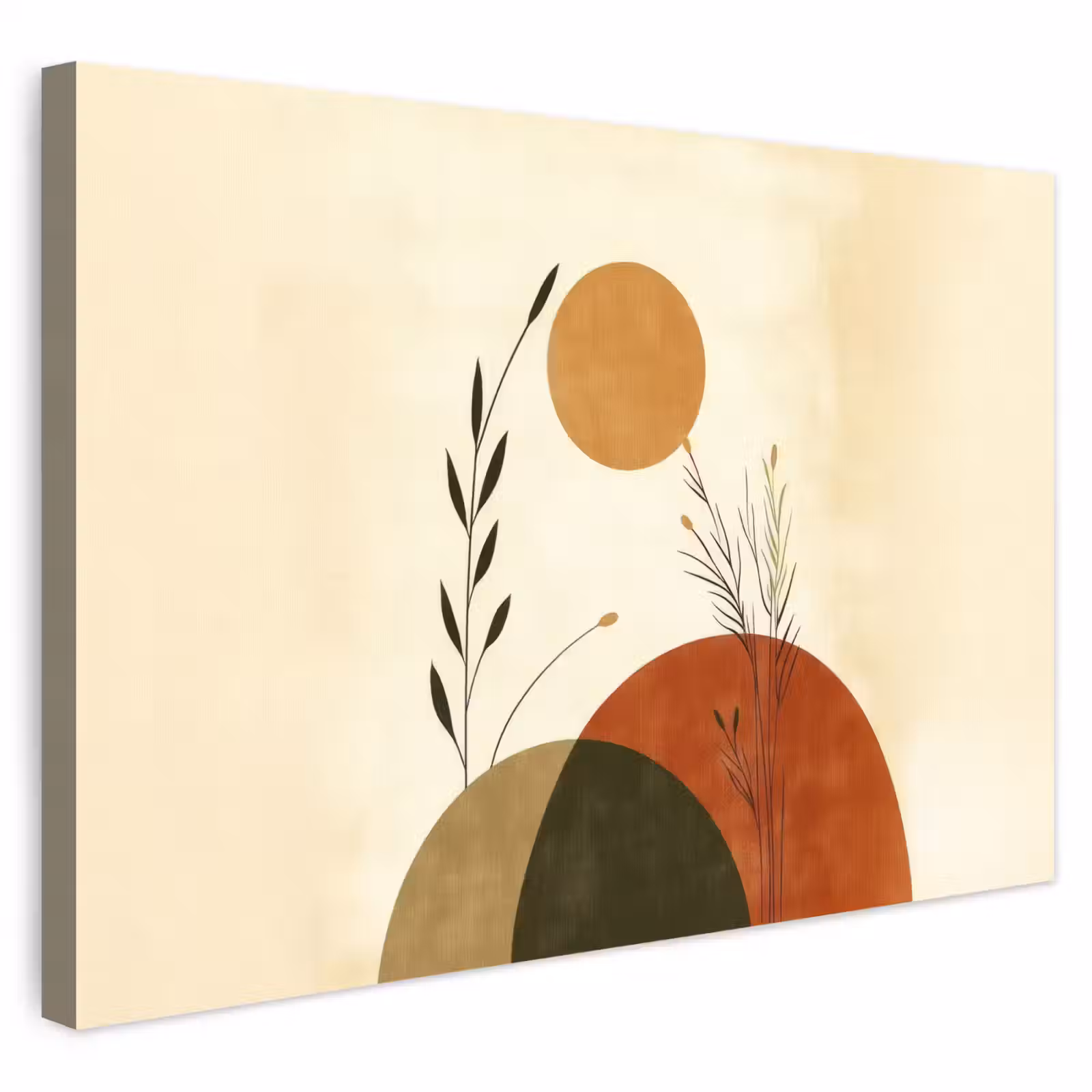 Buiten canvas - Planten - Abstract - Vormen — 1