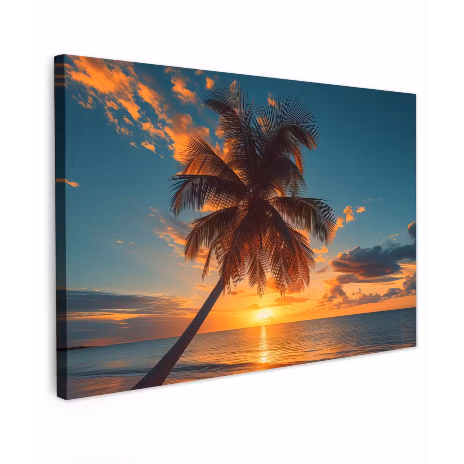 Buiten canvas - Tropische Droomzonsondergang — 1