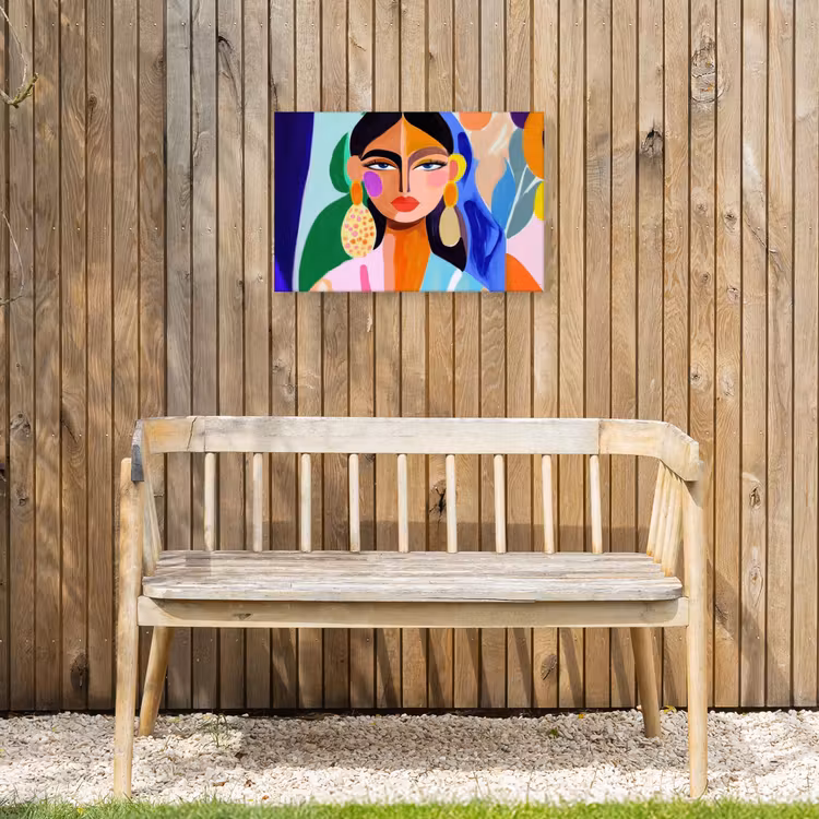 Buiten canvas - Portret - Vrouw - Modern — 3