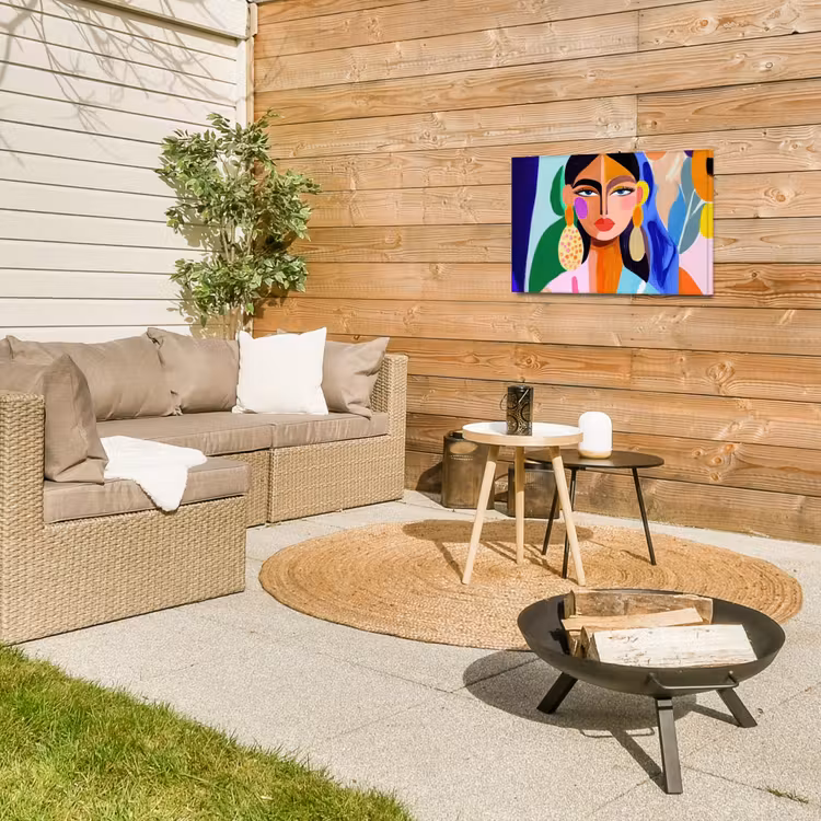 Buiten canvas - Portret - Vrouw - Modern — 5