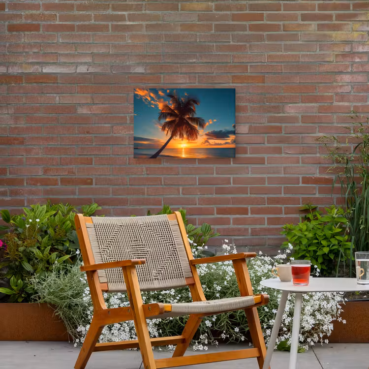 Buiten canvas - Tropische Droomzonsondergang — 2