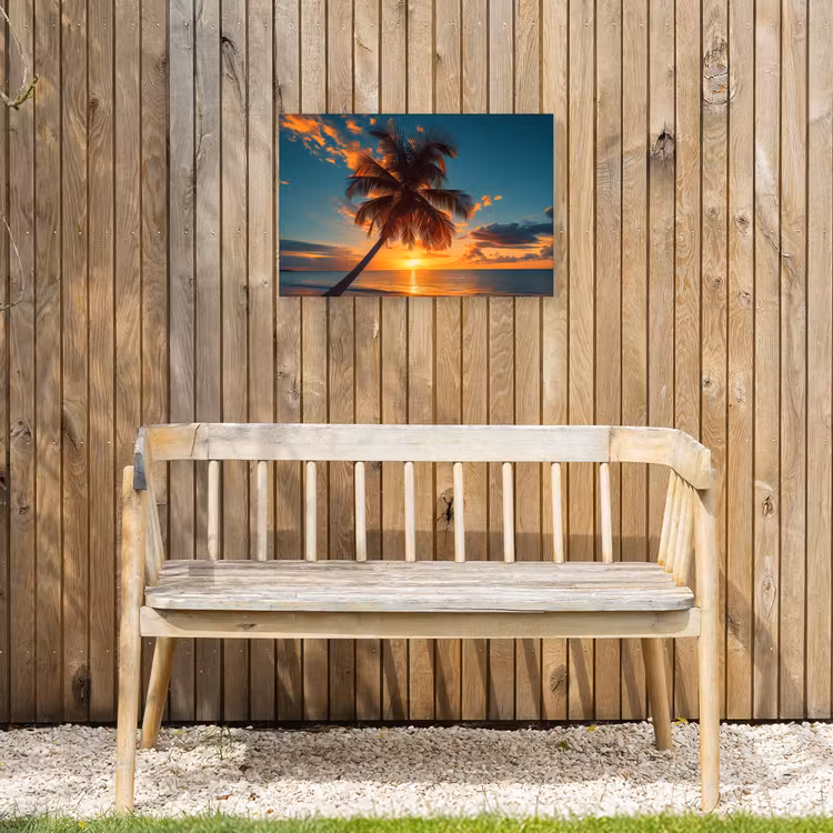 Buiten canvas - Tropische Droomzonsondergang — 3