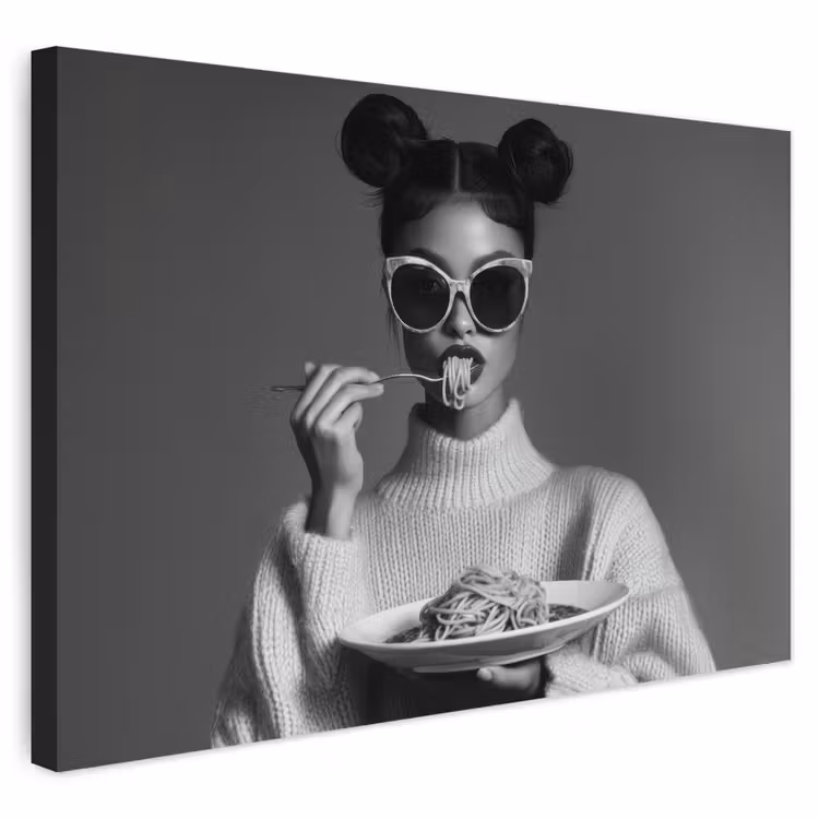 Buiten canvas - Vrouw - Pasta - Zonnebril — 1