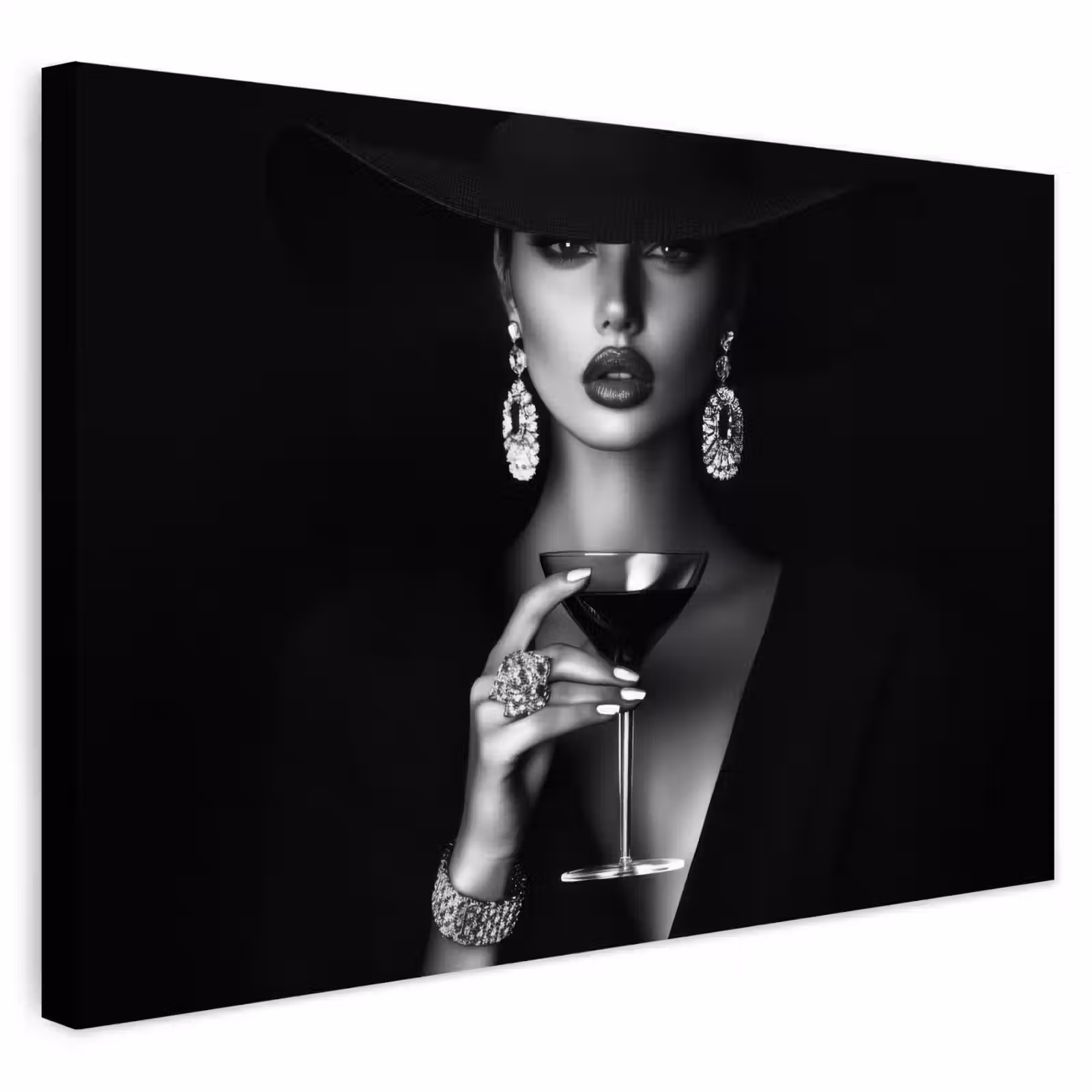 Buiten canvas - Vrouw - Cocktail - Chic — 1