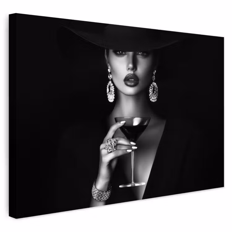 Buiten canvas - Vrouw - Cocktail - Chic — 1