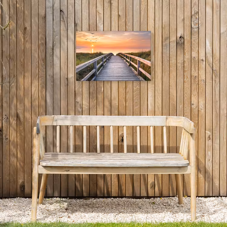 Buiten canvas - Zonsondergang over de Duinen — 3