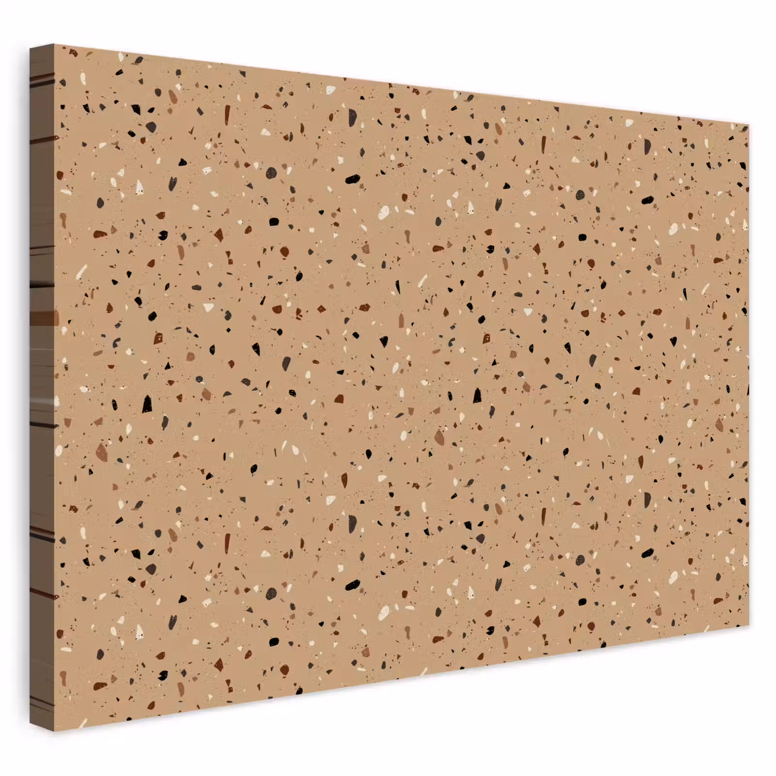 Buiten canvas - Terrazzo - Patroon - Beige — 1