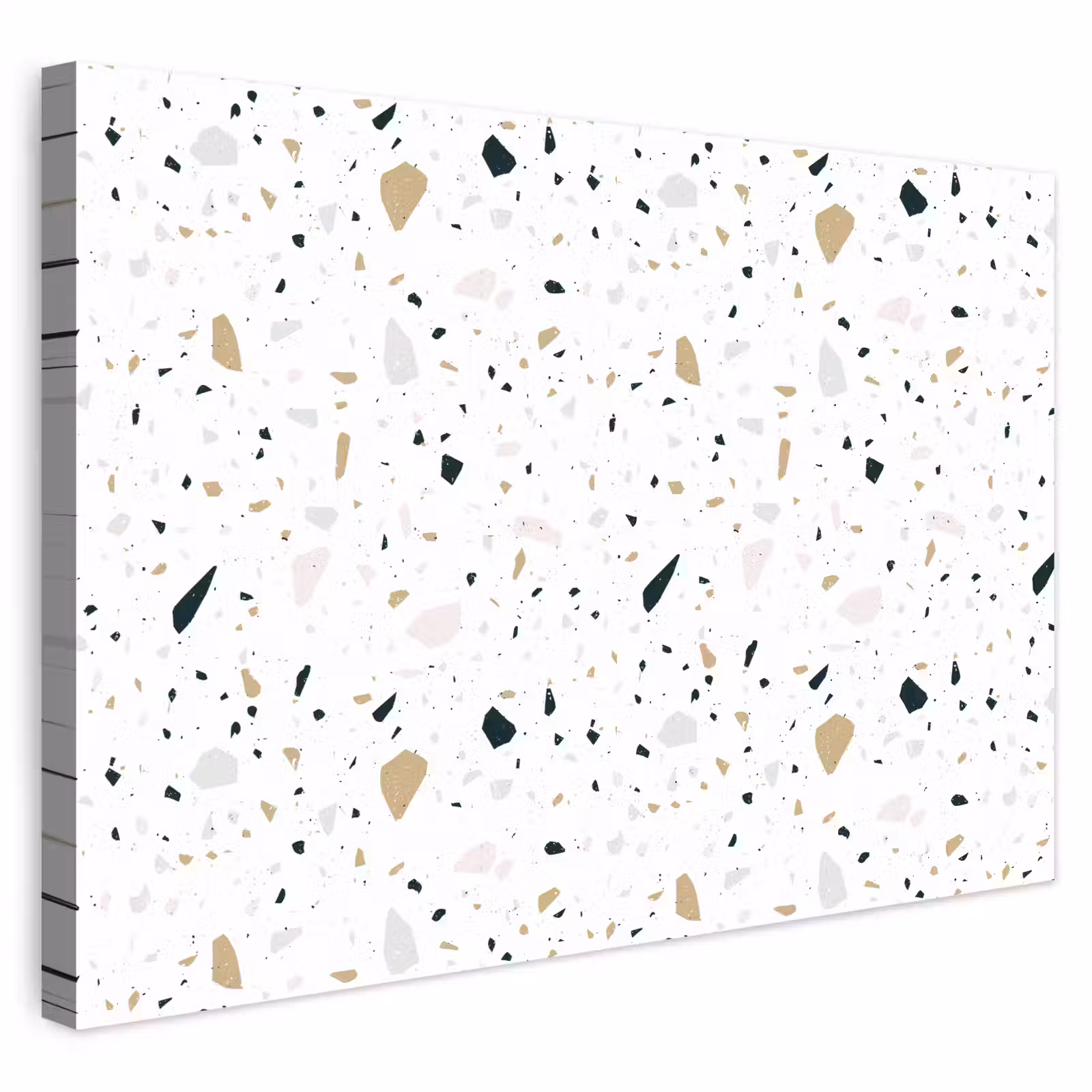 Buiten canvas - Terrazzo - Patroon - Wit - Neutraal — 1
