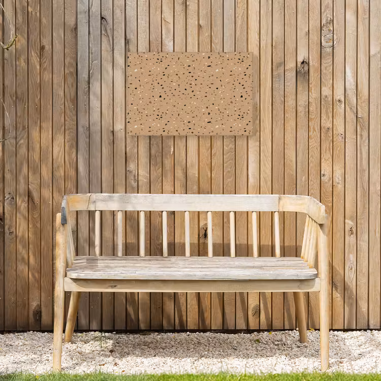 Buiten canvas - Terrazzo - Patroon - Beige — 3