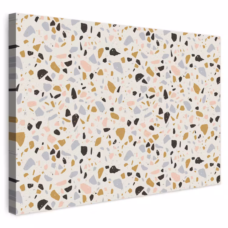 Buiten canvas - Terrazzo - Patroon - Neutraal - Zacht - Multi — 1
