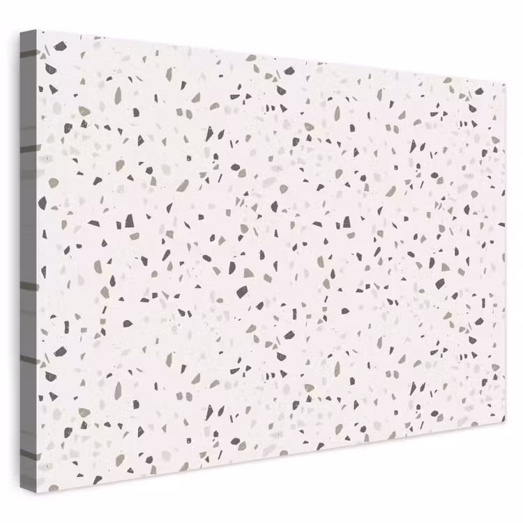 Buiten canvas - Terrazzo -  Patroon  -  Créme — 1