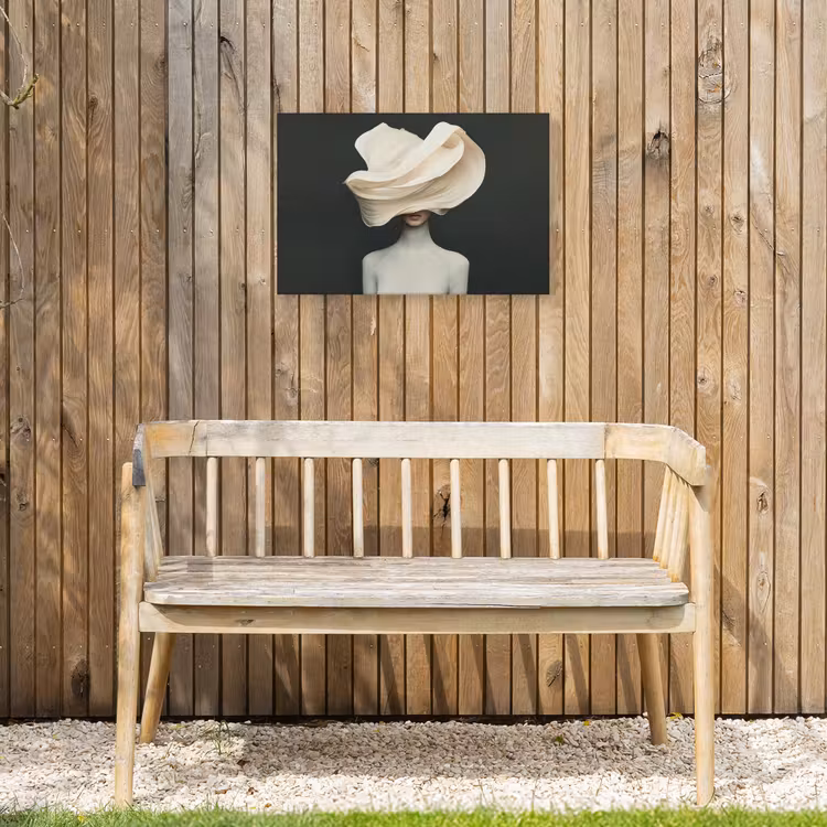 Buiten canvas - Vrouw - Beige - hoed — 3