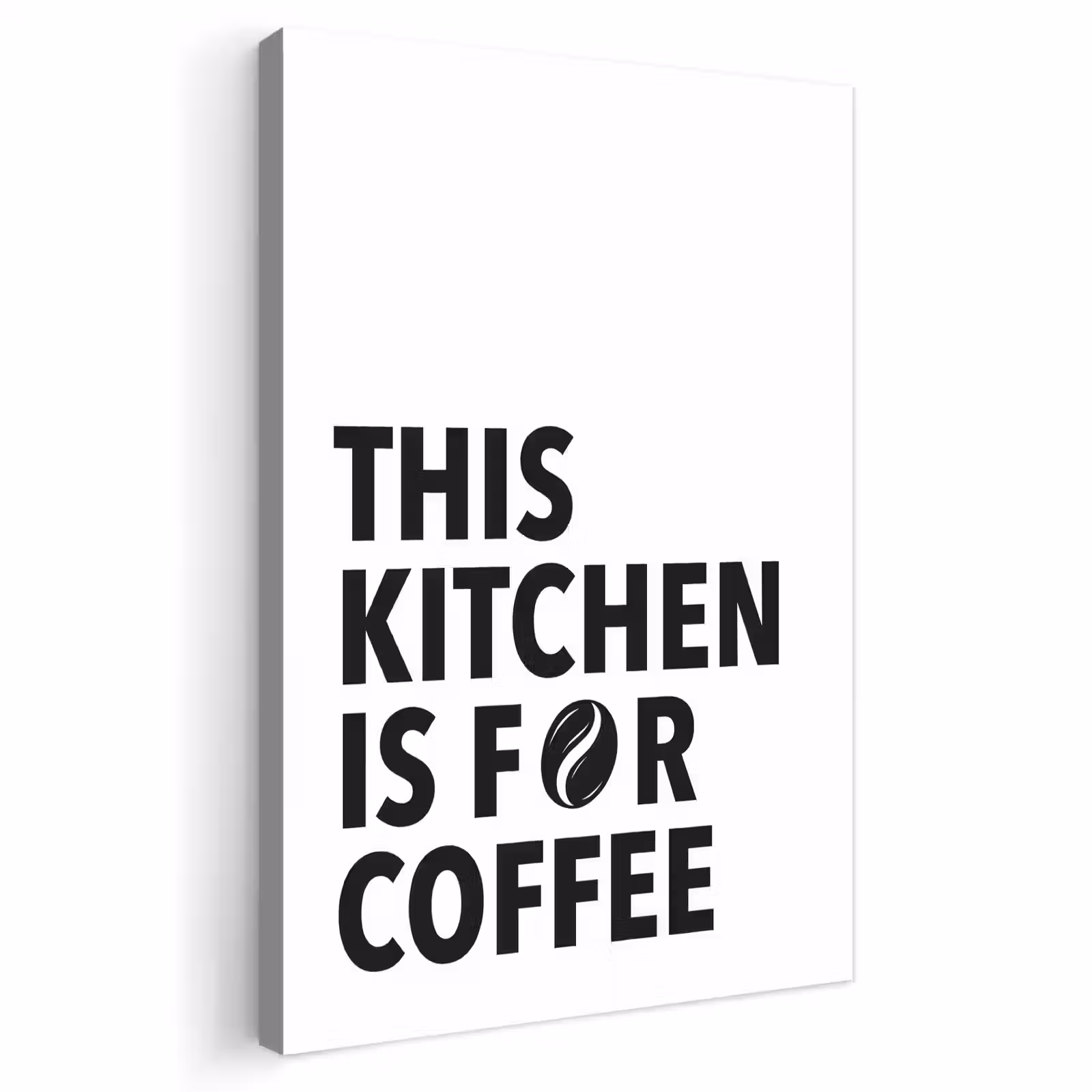 Buiten canvas - Quotes - Koffie - Bonen - Modern — 1
