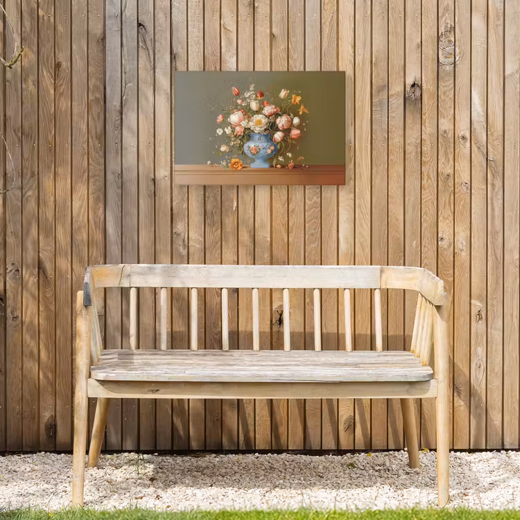 Buiten canvas - Neutral - Bloemen - Boeket - Vaas — 3