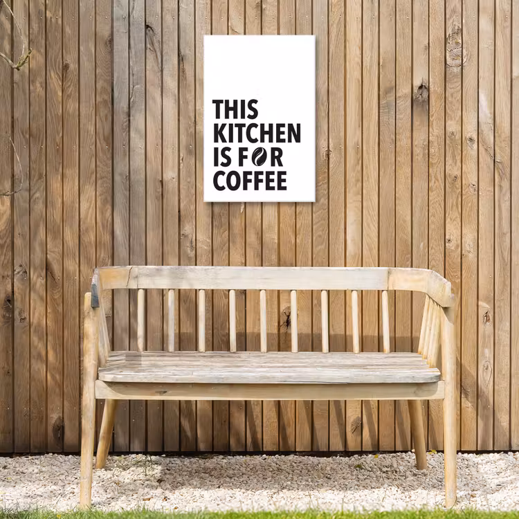 Buiten canvas - Quotes - Koffie - Bonen - Modern — 3