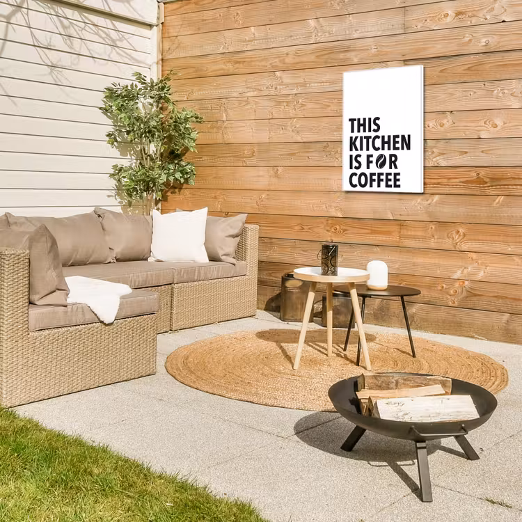 Buiten canvas - Quotes - Koffie - Bonen - Modern — 5