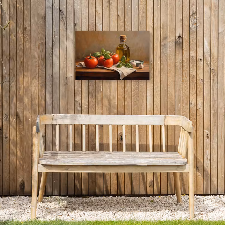 Buiten canvas - Tomaten - Olijfolie - Stilleven — 3
