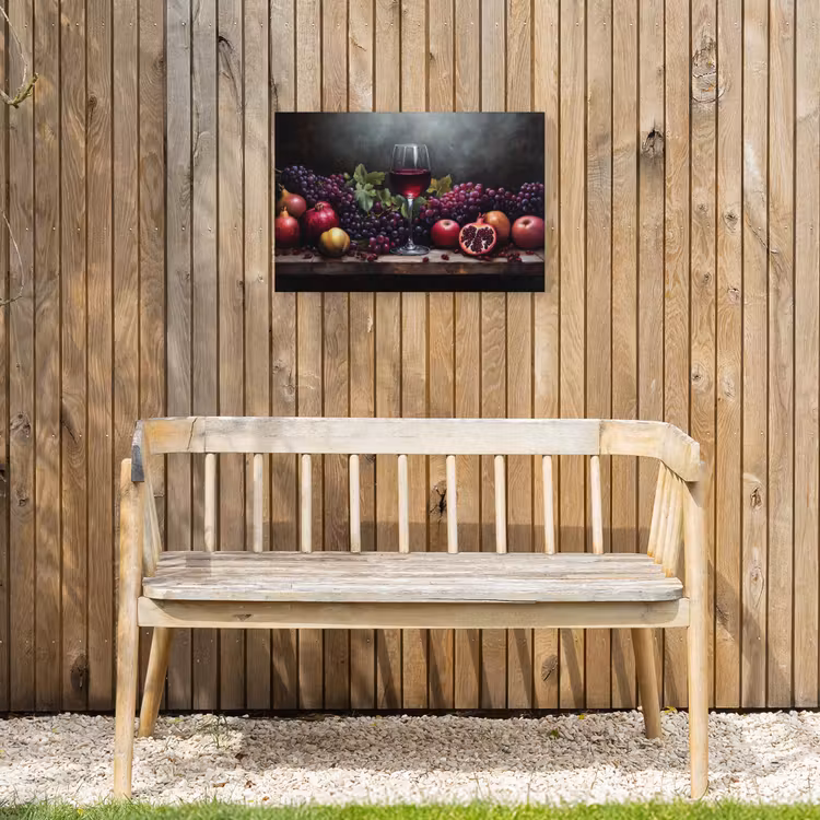Buiten canvas - Wijn - Fruit - Stilleven — 3