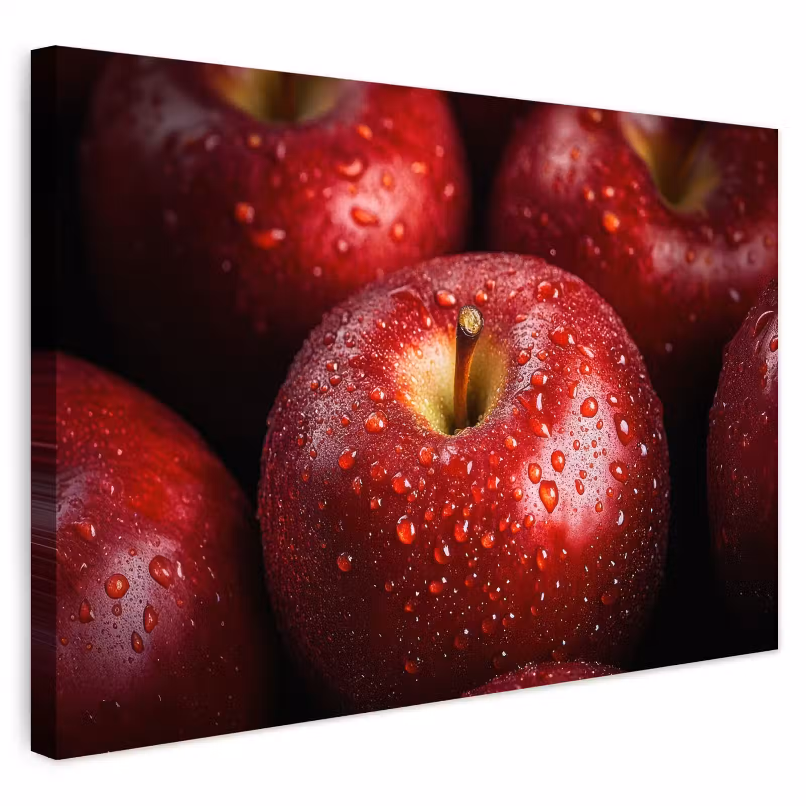 Buiten canvas - Rood - Appels - Fruit — 1